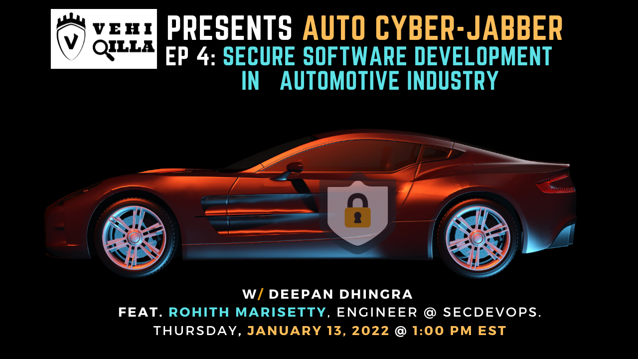 Auto Cyber Jabber Ep 4 Secure Software Development in Automotive Industry
